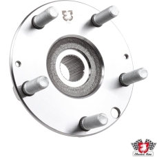 Wheel hub with wheel bolts, rear