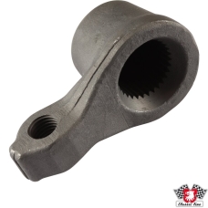 Adjustment lever for torsion bar end