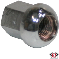 Wheel nut, alu, chrome, M14x1.5