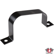 Retaining strap for brake fluid reservoir, metal, black