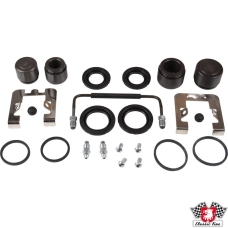 Repair kit for brake caliper, sport, red, front, complete. Fits JP No. 1661900310