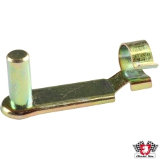 Clevis pin for clutch cable