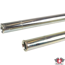 Guide tube set in gearbox tunnel for handbrake cables, Ø14 mm, length 475 mm, 2 pieces
