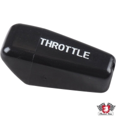 Knob for manual throttle lever, black