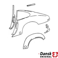 Quarter panel, left