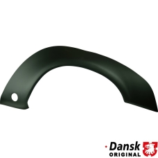 Wing flare, rear, metal, ST, left