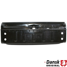 Front cross panel with hole for washer tank