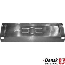 Rear center panel, alu