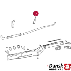 Rocker panel/wheel case support, inner, left