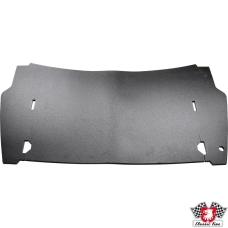 Engine bay sound damping mat, black foam. Minor modifications might be needed depending on year and model