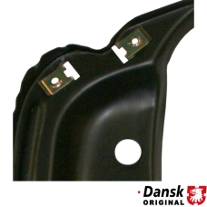 Wing joining plate, left, with clips