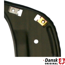 Wing joining plate, right, with clips