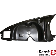 Wheel housing, complete, front, left