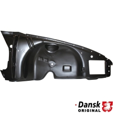 Wheel housing, complete, front, right