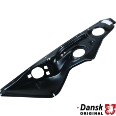Reinforcement panel, upper, for inner front wing, left