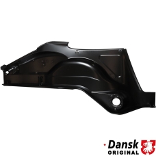 Wheel housing, complete, rear, left
