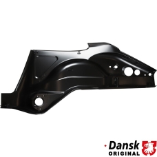 Wheel housing, complete, rear, right