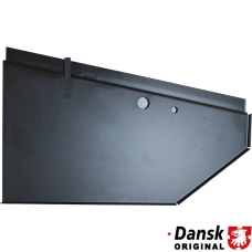 Battery box side with bumper bracket, left