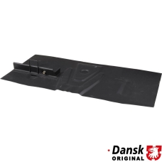 Battery floor section with bracket