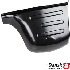 Repair piece, 1/2 rear seat well bottom plate, Left
