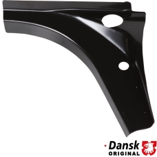 Fuel tank support corner plate, right