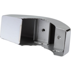 Bumper horn, front, chrome, for models with narrow trim, left