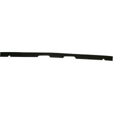 Sealing strip for bumper, centre, rear