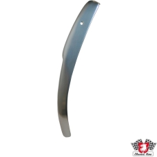End cap for bumper, matt anodized, front, left