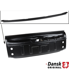 Bracket for front bumper moulding on front closing panel, metal