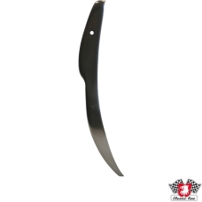 End cap for bumper, matt anodized, rear, right