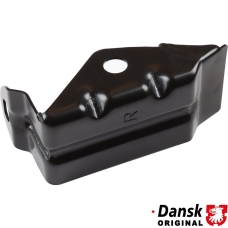 Bracket for rear bumper corner, right