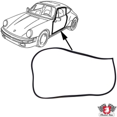 Door seal, left/right