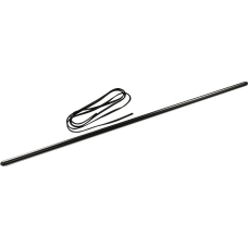 Moulding for rocker panel, 27 mm wide with rubber seal, 2 pieces needed per car