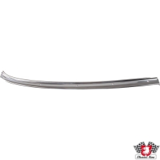 Trim for quarter window, bright anodized, right. Fits models with opening window