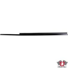 Moulding for door panel, black, left
