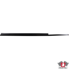 Moulding for door panel, black, right