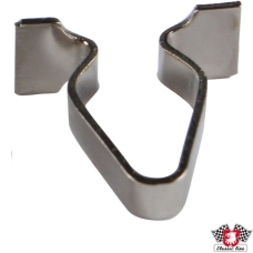 Clip for door moulding, metal, 14 pieces required