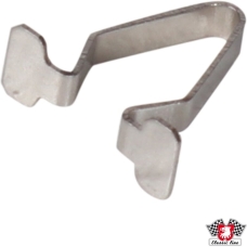Clip for door moulding, stainless steel, 14 pieces required