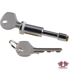 Lock cylinder with key
