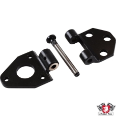 Door hinge with loose pin to fit both left and right