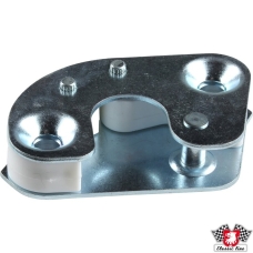 Striker plate for door, right. Also fits 1973-89 models, but originally they were yellow chromated