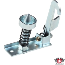 Bonnet lock, upper, with spring, electro galvanized