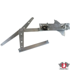 Window lifter, right. For models before 1977 window lifter rail 91154205800 and rubber ply 91154249140 is required