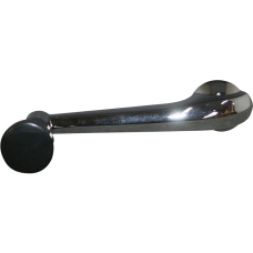 Window winder handle with black knob, left/right