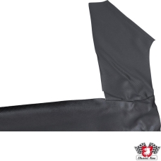 Roof inner liner set, vinyl, black (with sunroof)