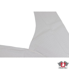 Roof inner liner set, vinyl, white (without sunroof)