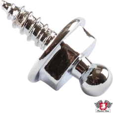 Tenax lower part, polished stainless steel, 4.2x10 mm
