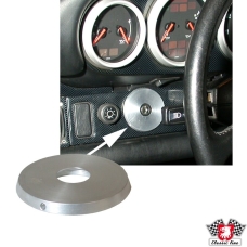 Ignition switch cover plate, alu