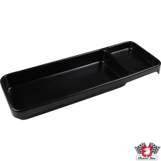 Center console tray, black plastic