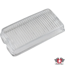 Lens for fog lamp, clear, left/right